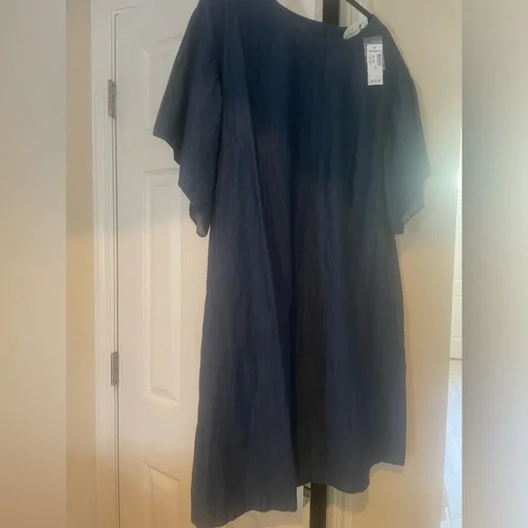 Women Short Sleeve Jean Dress - NWT - Picture 3 of 5